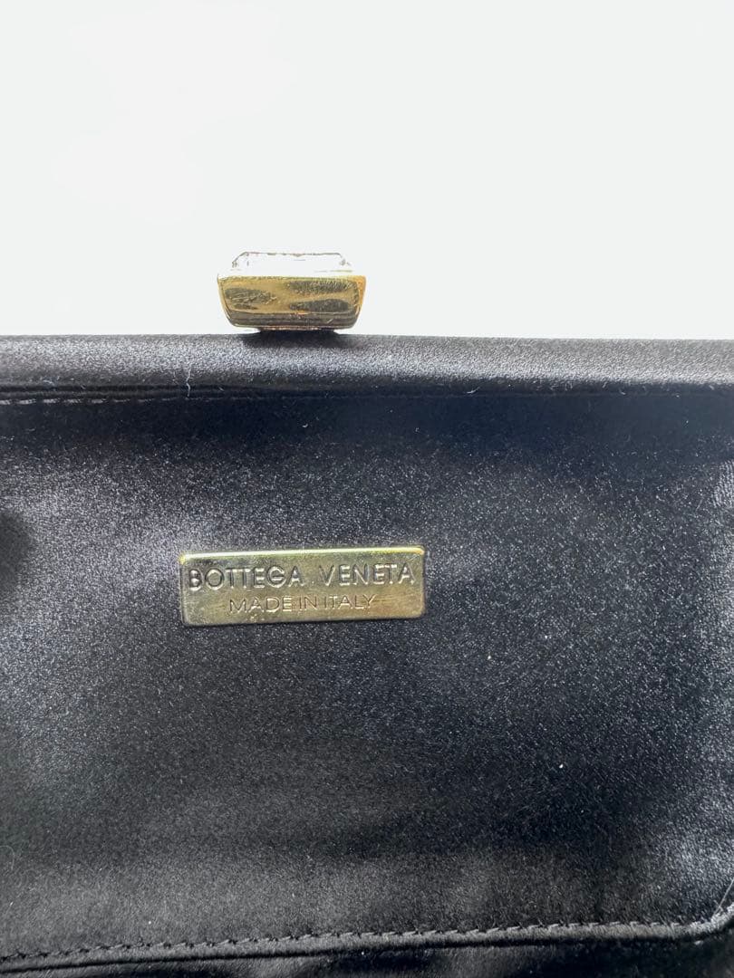 BOTTEGA VENETA ボッテガヴェネタ サテン パーティーバッグ
