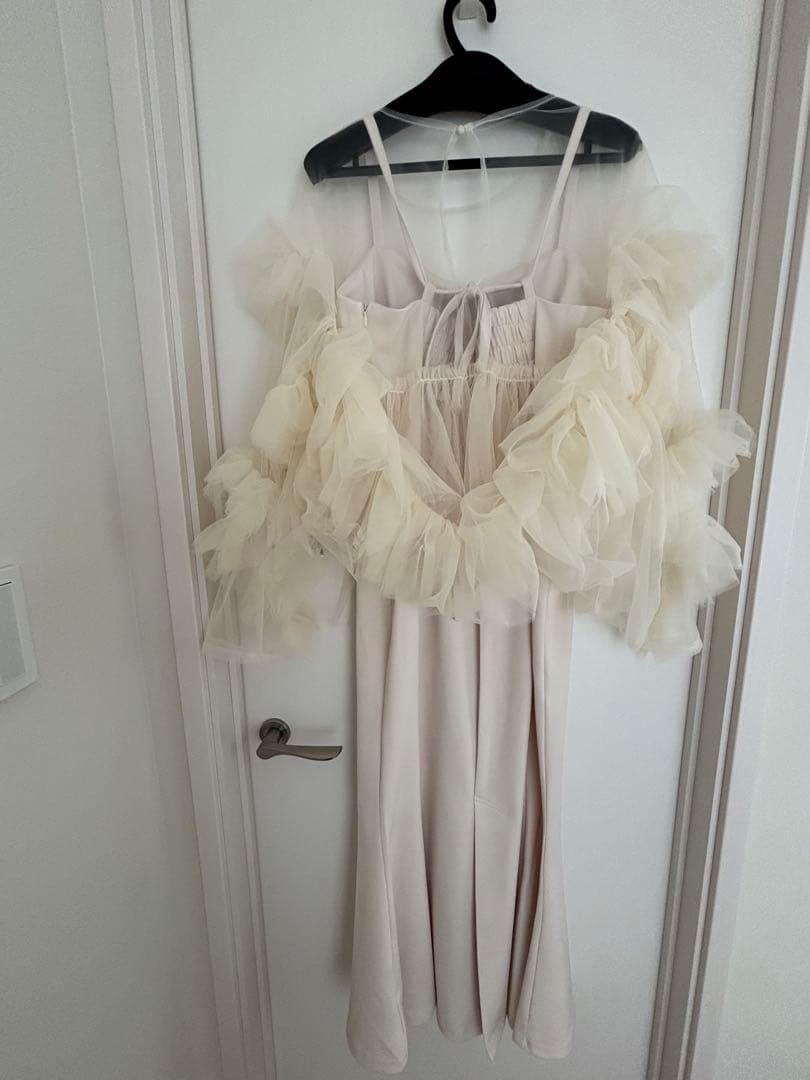 my shawty オケージョン チュール トップスと別メーカーワンピース