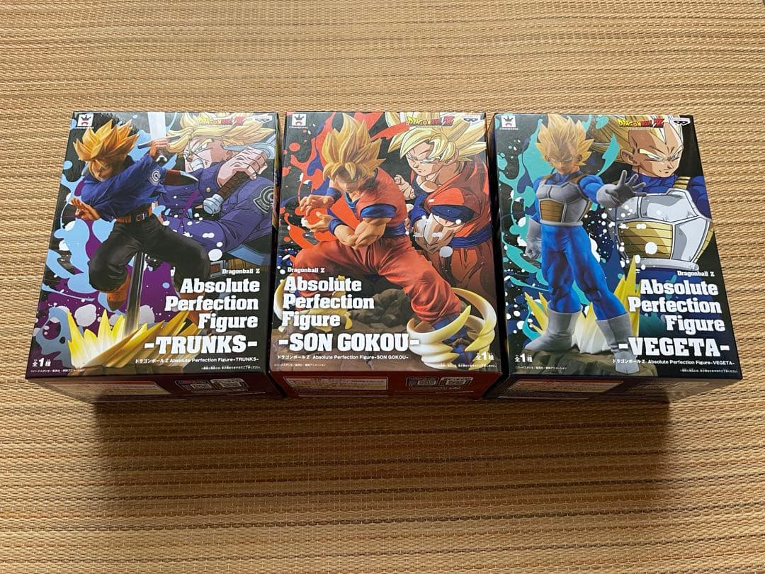 ドラゴンボールZ absolute perfection figure3種セット