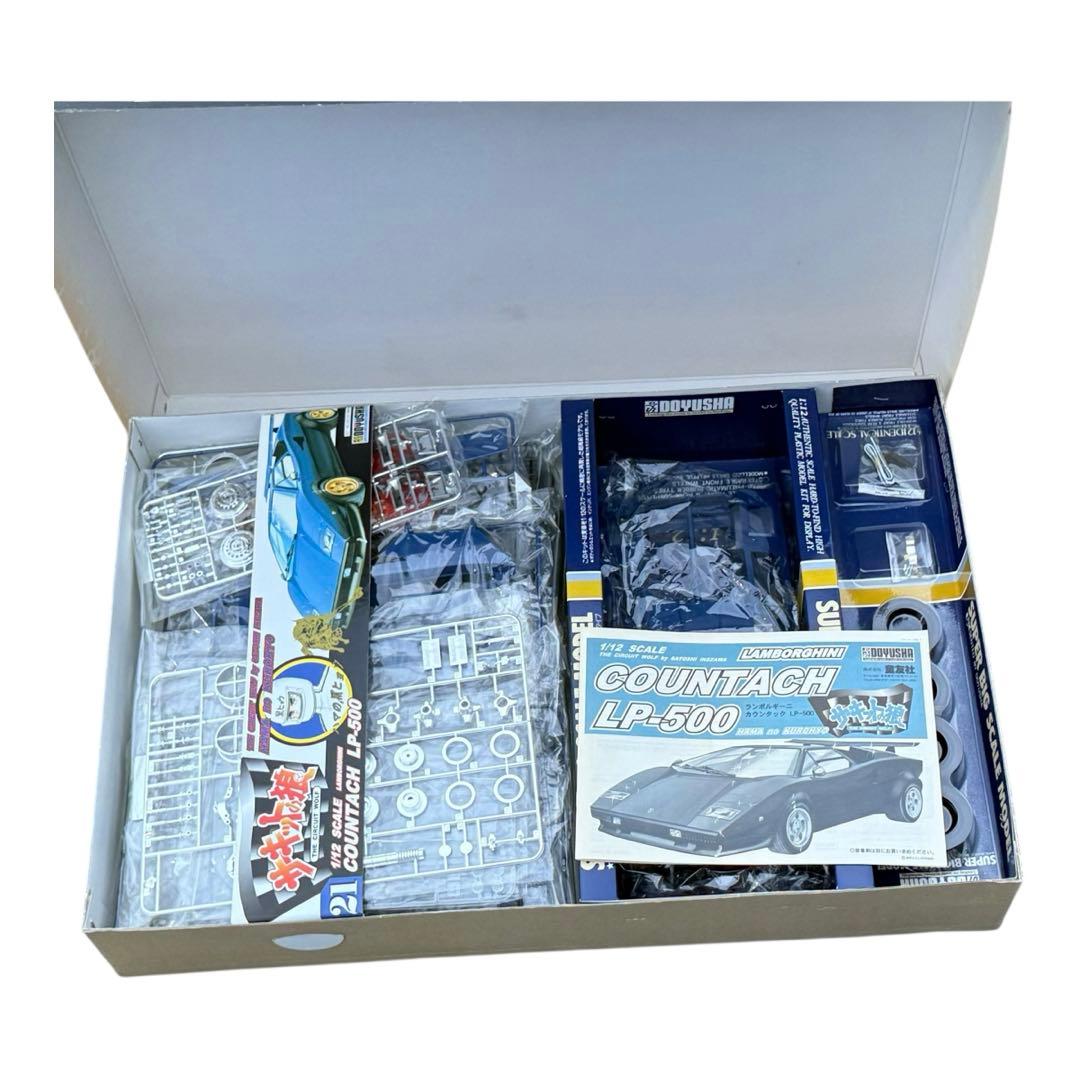 童友社　1/12　サーキットの狼　 ランボルギーニカウンタック　 ＬＰ－５００