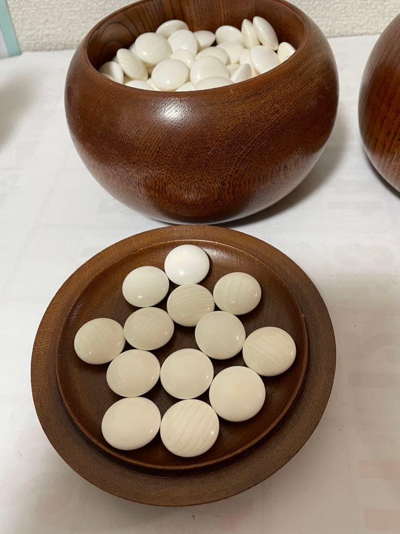 美品　蛤碁石　那智黒石