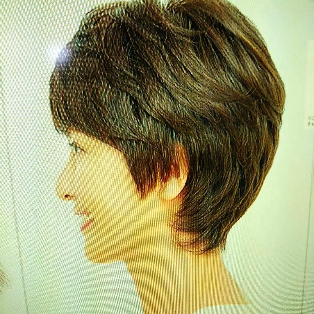 フォンテーヌ 手ぐしで簡単スタイリング高品質ウィッグショート