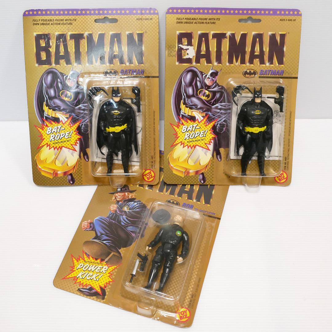 映画「バットマン（1989年）」アクションフィギュア３種（トイビズ製）