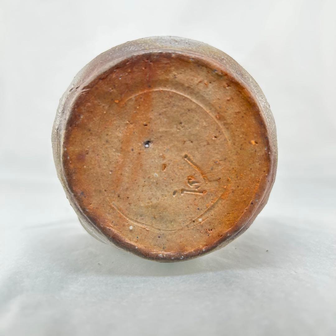 D佐藤苔助 備前焼宝瓶 蛙手捻り人気作者 急須 共箱 共布 茶注 煎茶 茶道具