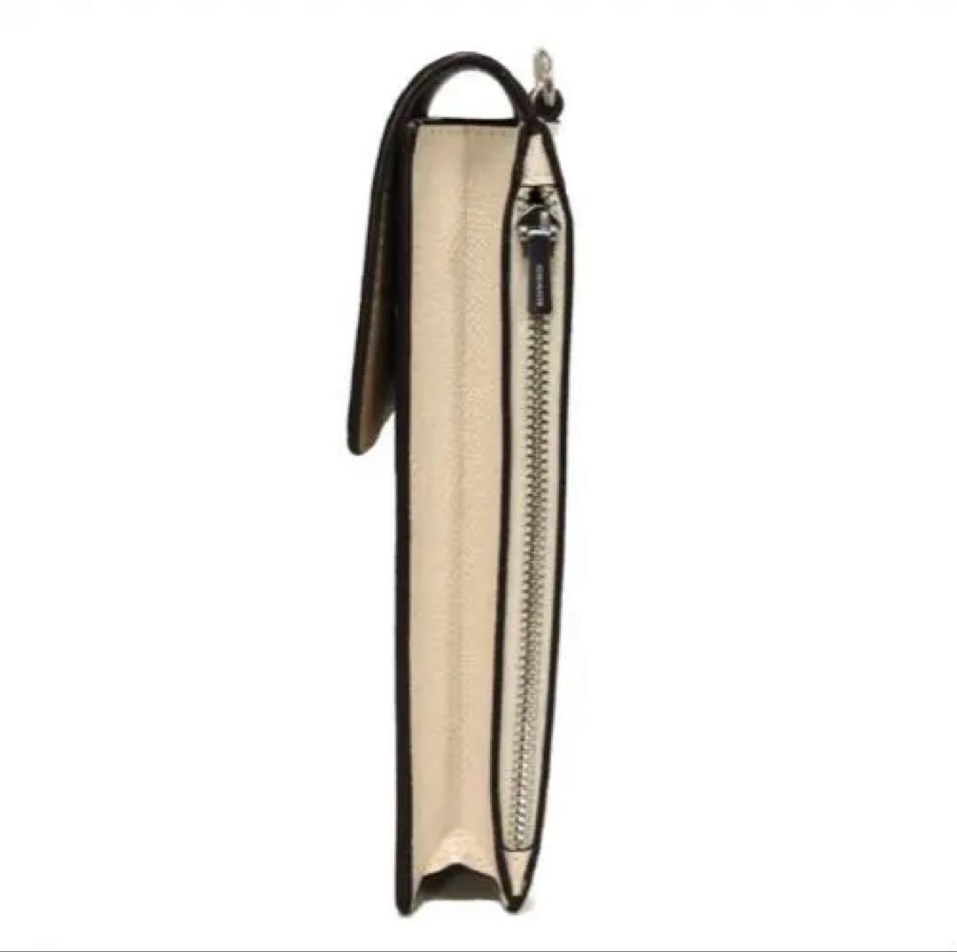 COACH スマホショルダーバッグ ベージュ超美品！！