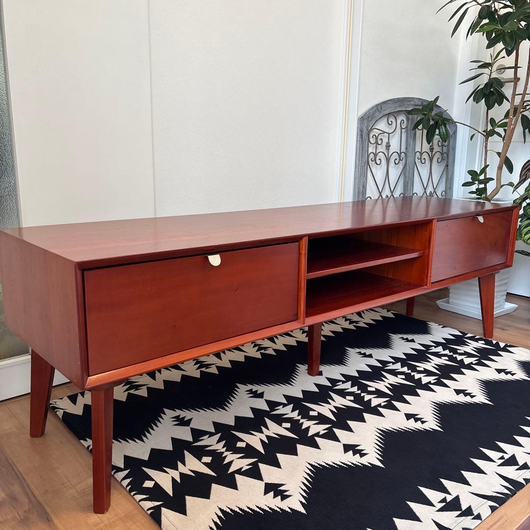北欧ヴィンテージ調　マホガニー　テレビボード　チーク　北欧　デンマーク家具