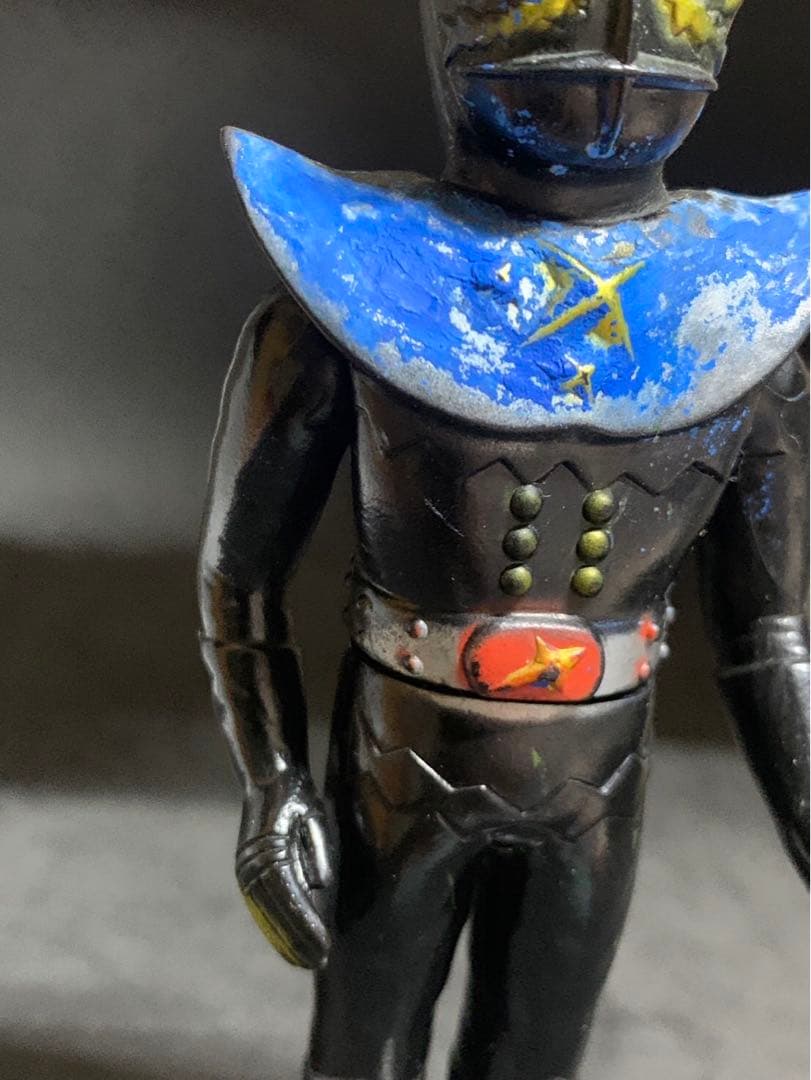 当時物　昭和レトロ　ポピー 人造人間キカイダー ハカイダー ソフビ