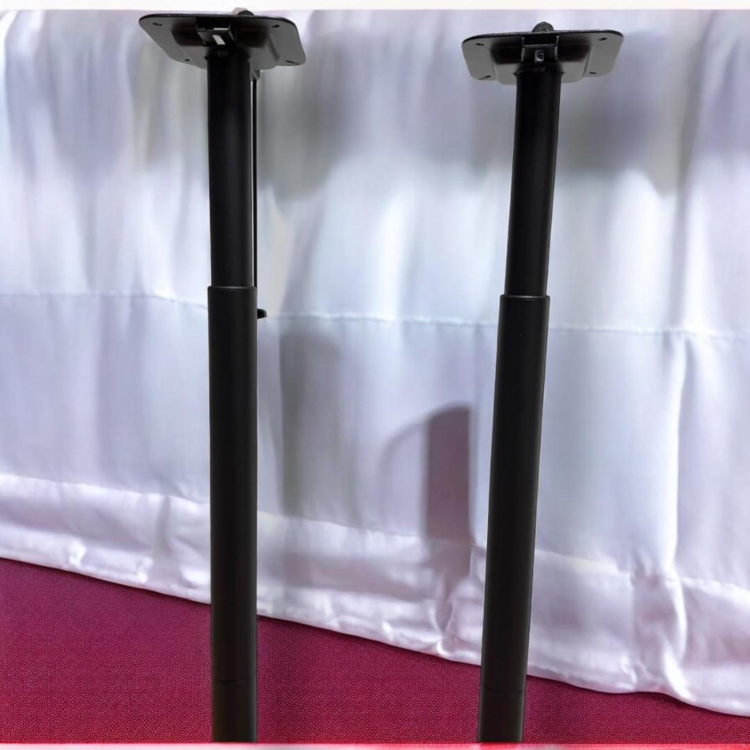 ☆美品 Eono PL5402-07 ブラック スピーカースタンド ペア