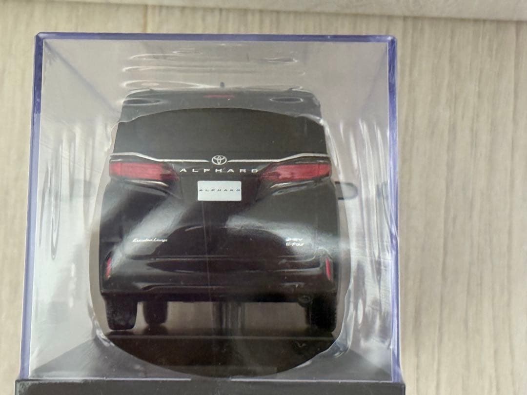 新品未使用☆トヨタ アルファード 40系 カラーサンプルミニカー＋プルバックカー