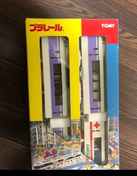 トミー プラレール のりもの王国 ブーブーカンカン 冒険アスファル島 あずさ救急