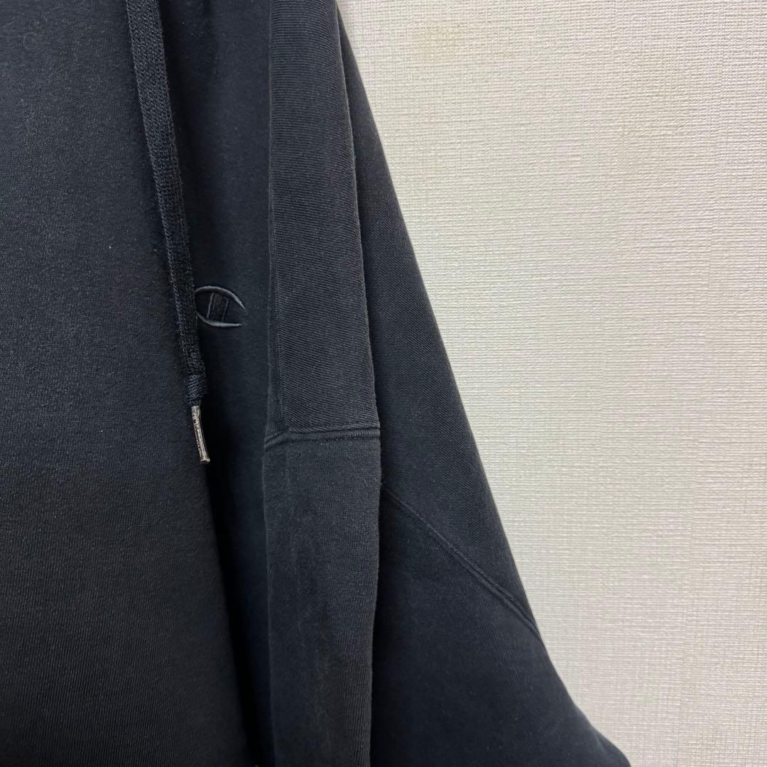 90s champion スーパーフーディ　スーパーフーディー　ブラック　XXL