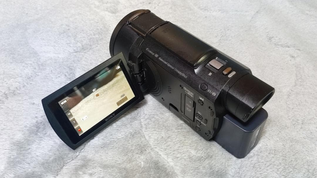 【欠損あり】SONY FDR-AX55 4Kビデオカメラ＋アクセサリーキット