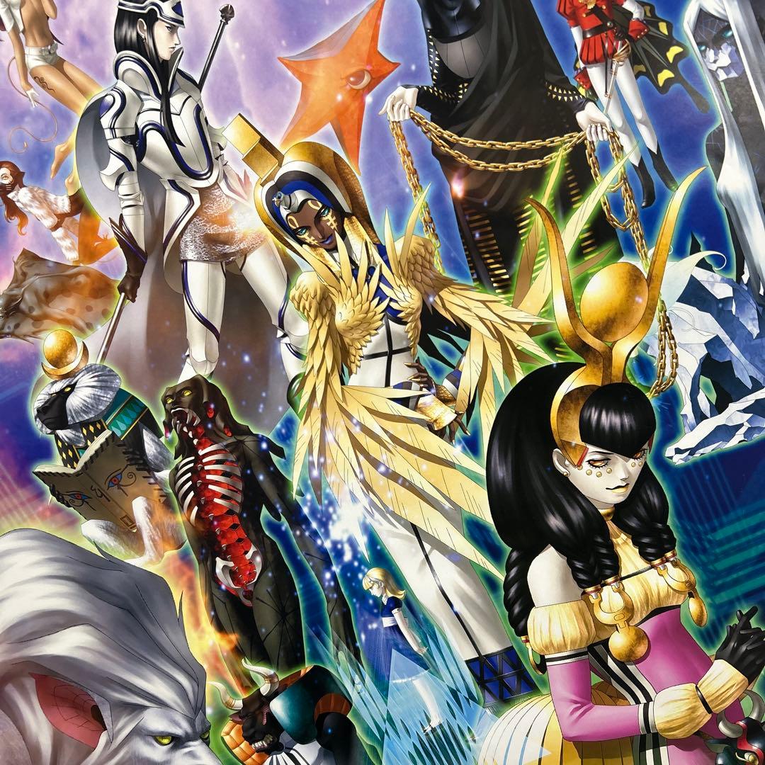 真・女神転生 NINE B2ポスター非売品2002年