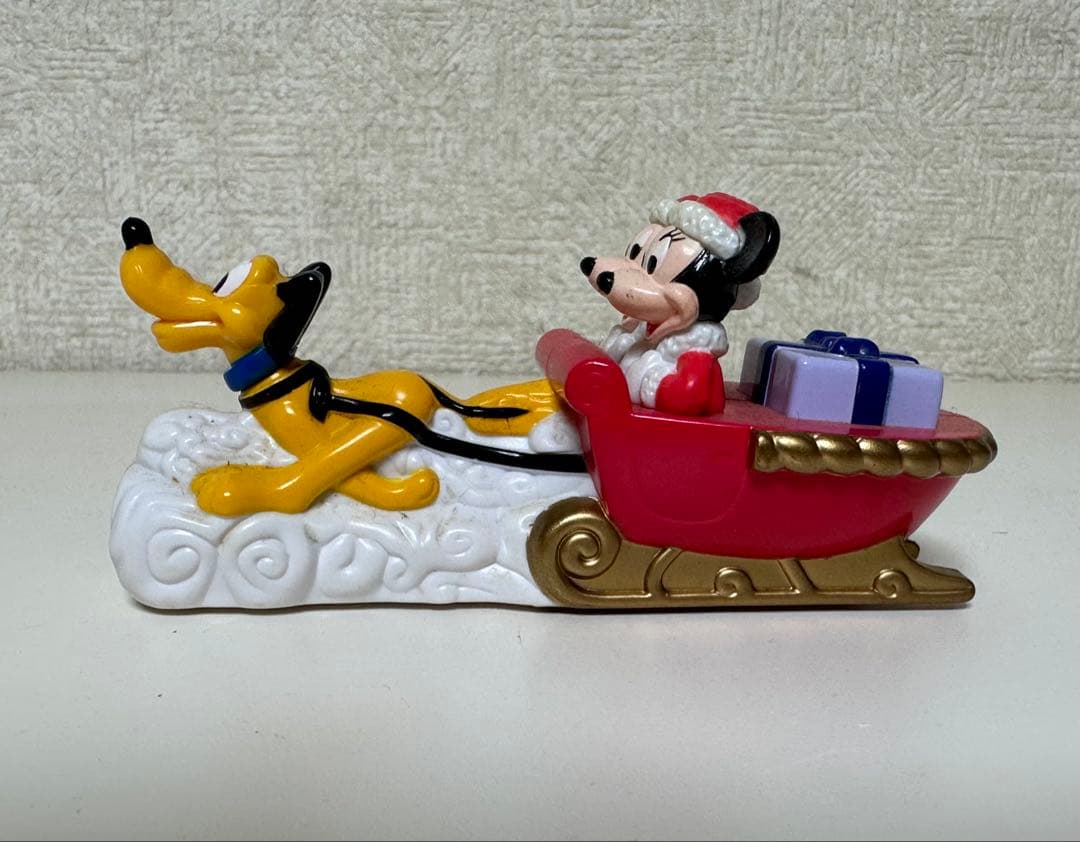2001 クリスマス限定 サンタクロース ミッキー＆ミニー ミニカー トイカー