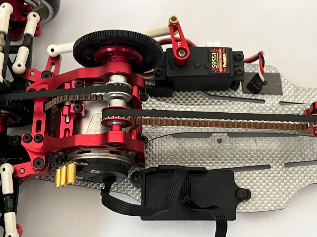 ヨコモ 1/10 ドリパケ DIB レッド ブラシレスモーター・サーボ付 完成品