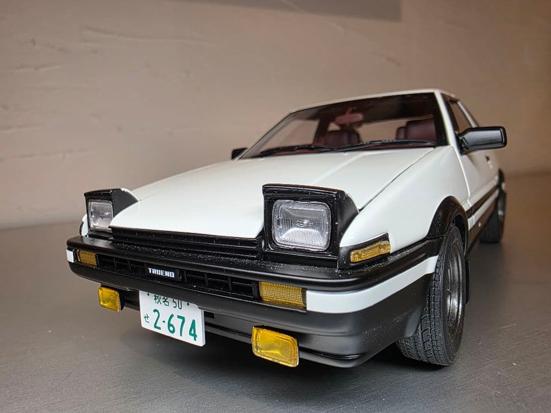 オートアート 頭文字D イニシャルD 1/18 スプリンタートレノ ノーマル版