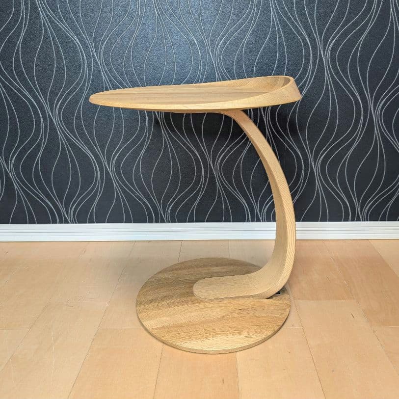 【美品】 カリモク サイドテーブル tu0102 木製 ピュアオーク