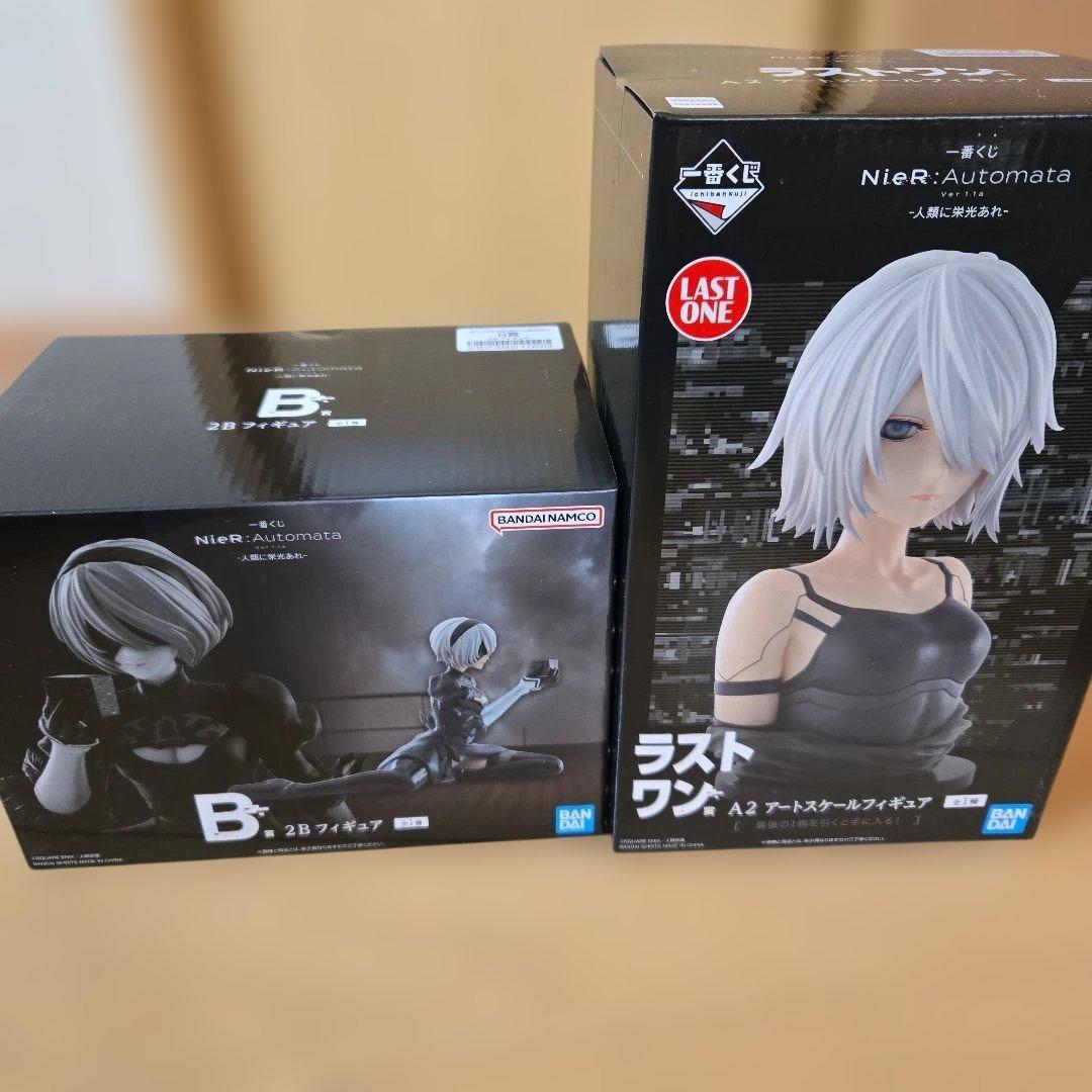 れ*ず様 一番くじ　ニーアオートマタ　B賞　2B　ラストワン　A２　フィギュア