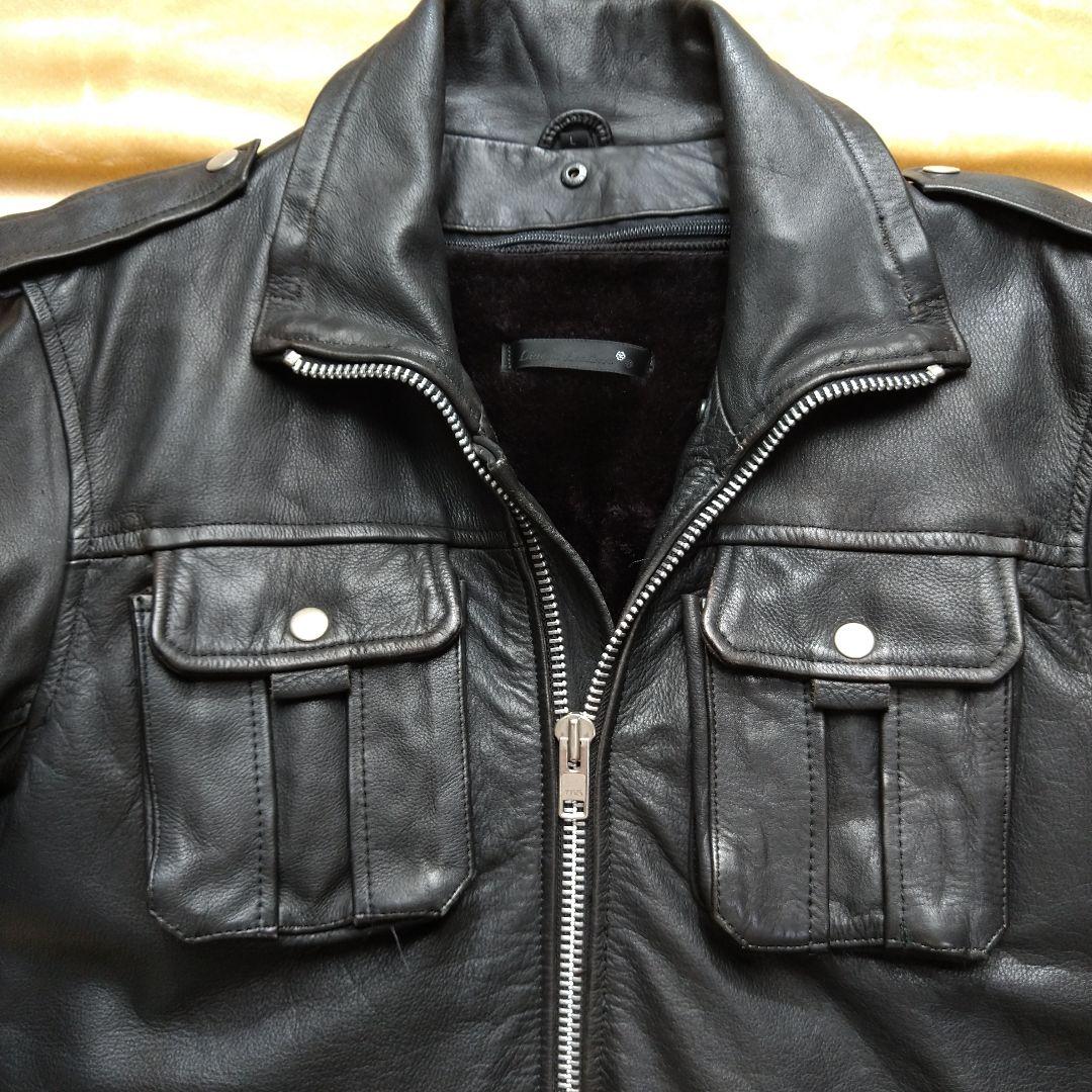 リューグーレザーズ 本革 L ライダース 革ジャン バイク