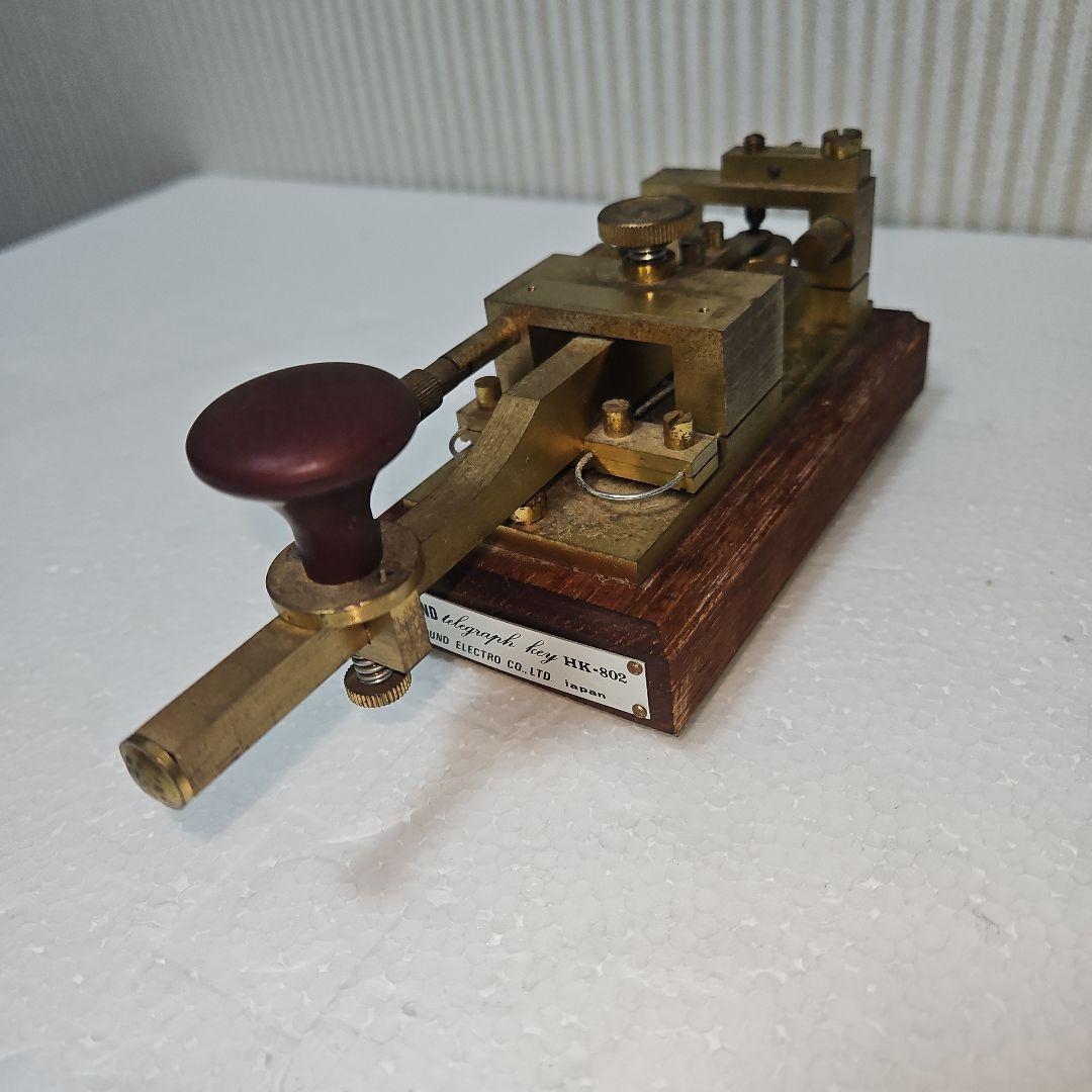 希少✨HI-MOUND ハイモンド HK-802 縦振り電鍵 ストレートキー