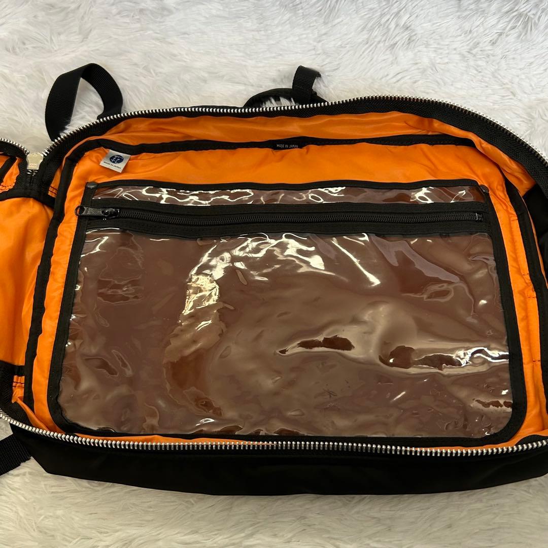 美品PORTER タンカー ブリーフケース 3way ビジネス　ブラック