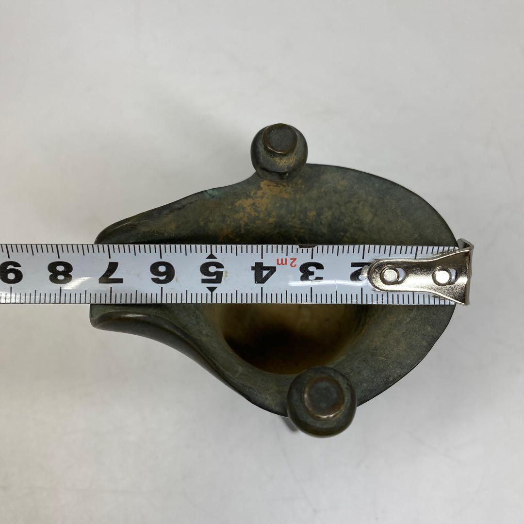 中国清時代　古銅　極上手　爵　246g トコウ　東さ7-0330☆2F