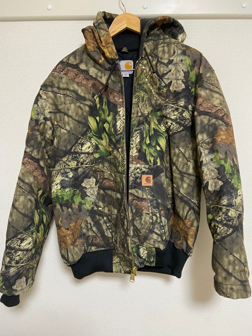Carhartt カモフラージュ フード付きジャケット M