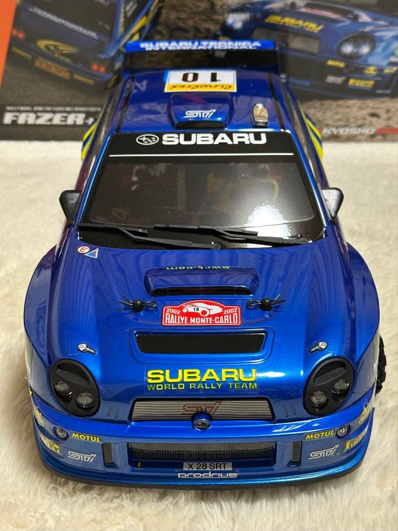 京商 インプレッサ WRC 2002 ラリー フェーザー Mk-2