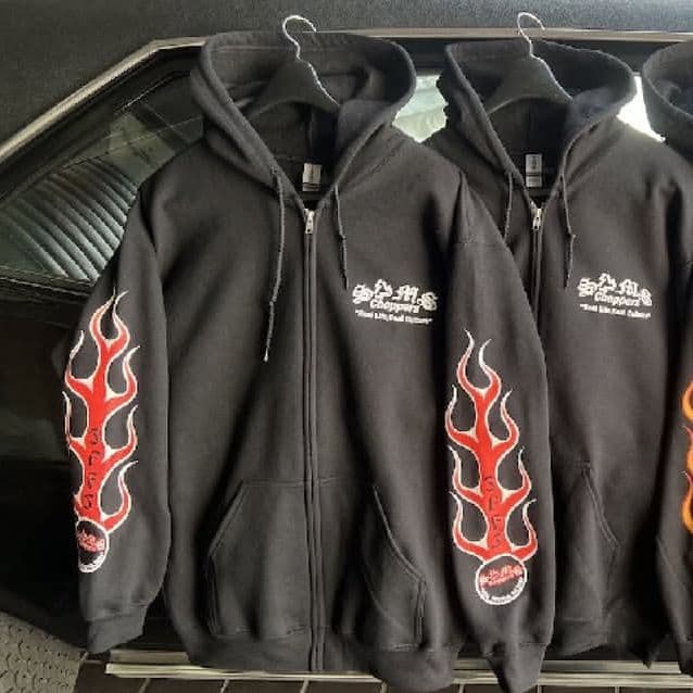 SAMS CHOPPERS 　SFFS ZIP HOODIE　長瀬智也