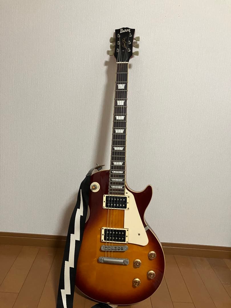 【〜3/9まで値下げ中】Burny サンバースト レスポール エレキギター