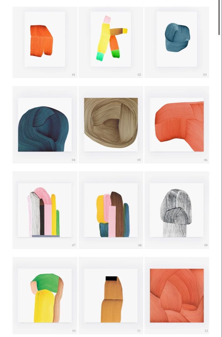 Ronan Bouroullec （ロナン・ブルレック）　フレーム裏打ち加工済み