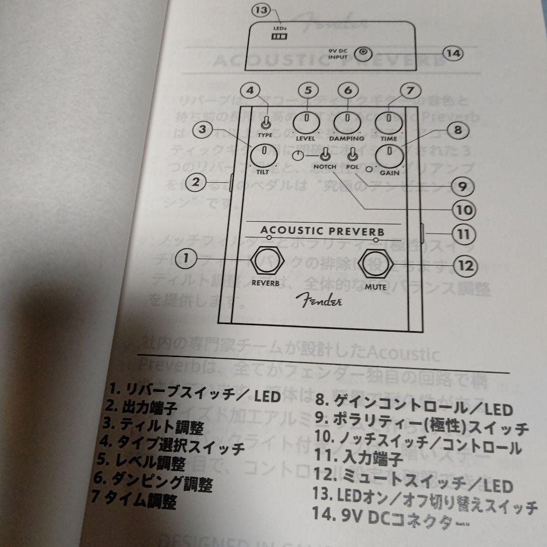 アコースティックプリバーブ