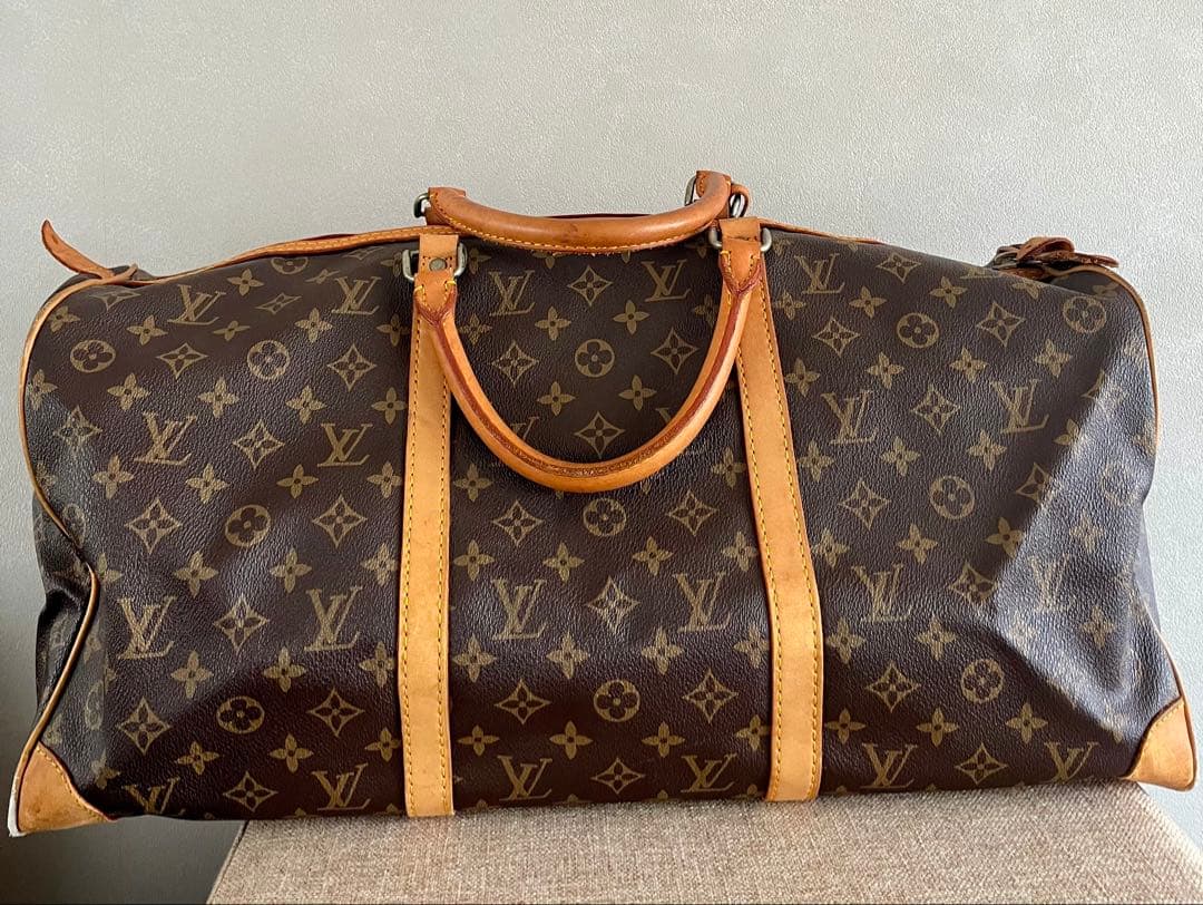 ルイヴィトン モノグラム キーポル50 ボストンバッグ トラベルバッグ　保存袋付