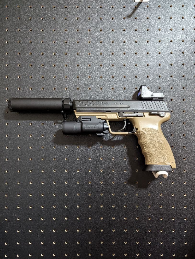 東京マルイ hk45タクティカル タンカラー