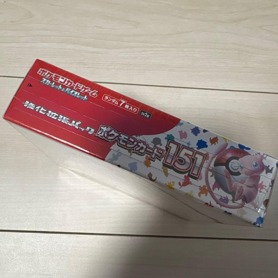 ポケモンカード　151 BOX シュリンク付き　1BOX