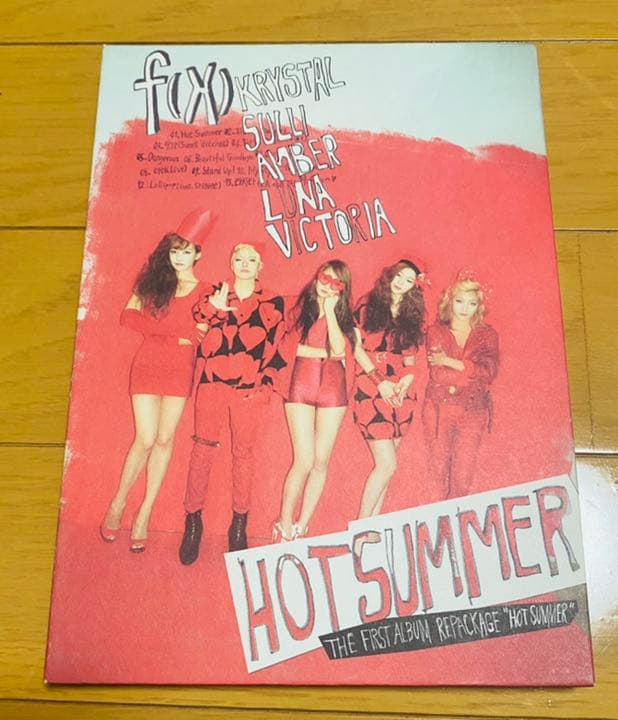 f(x) hot summer 直筆サイン