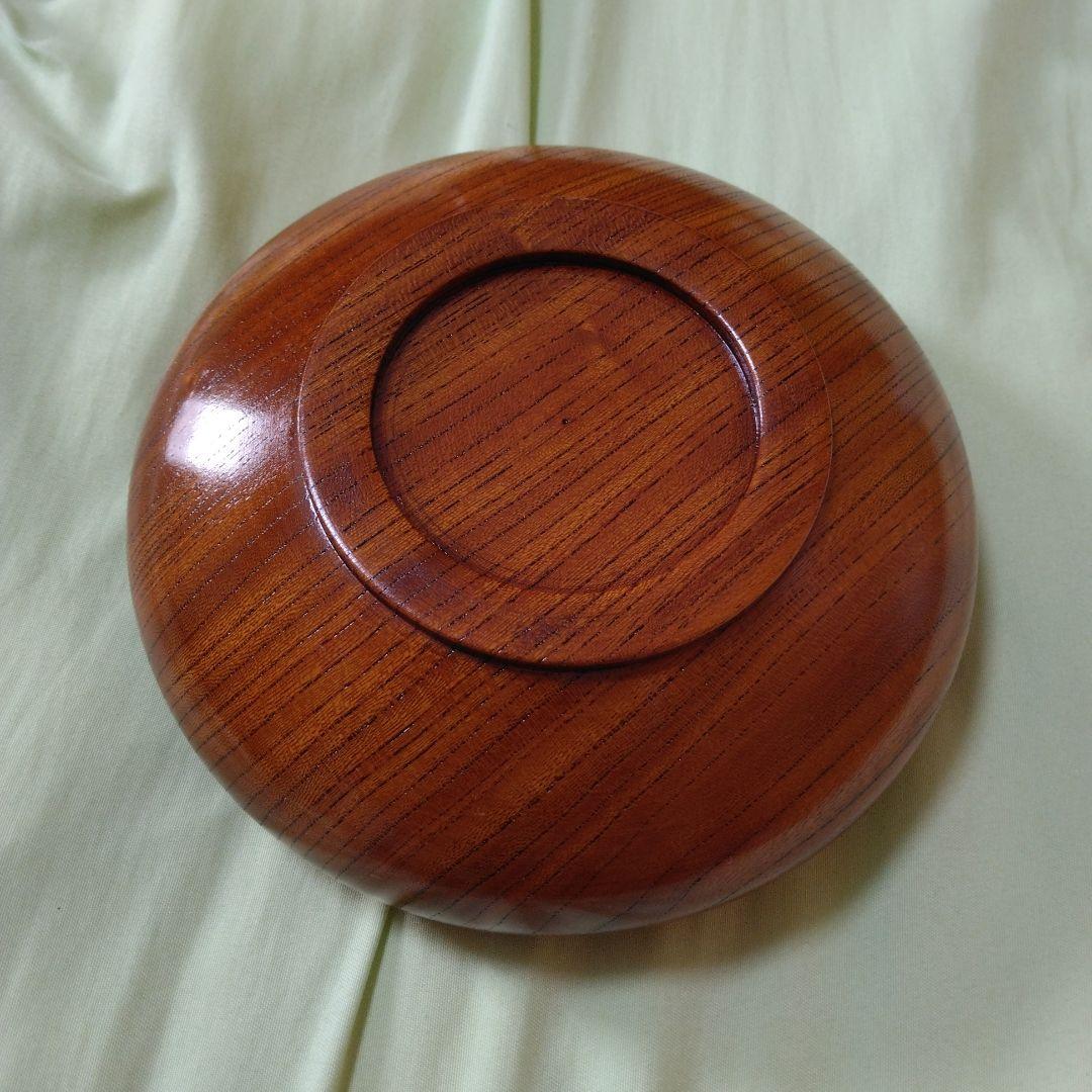 小田原漆器　欅（けやき）くりぬきボウル　大×1　小×5セット