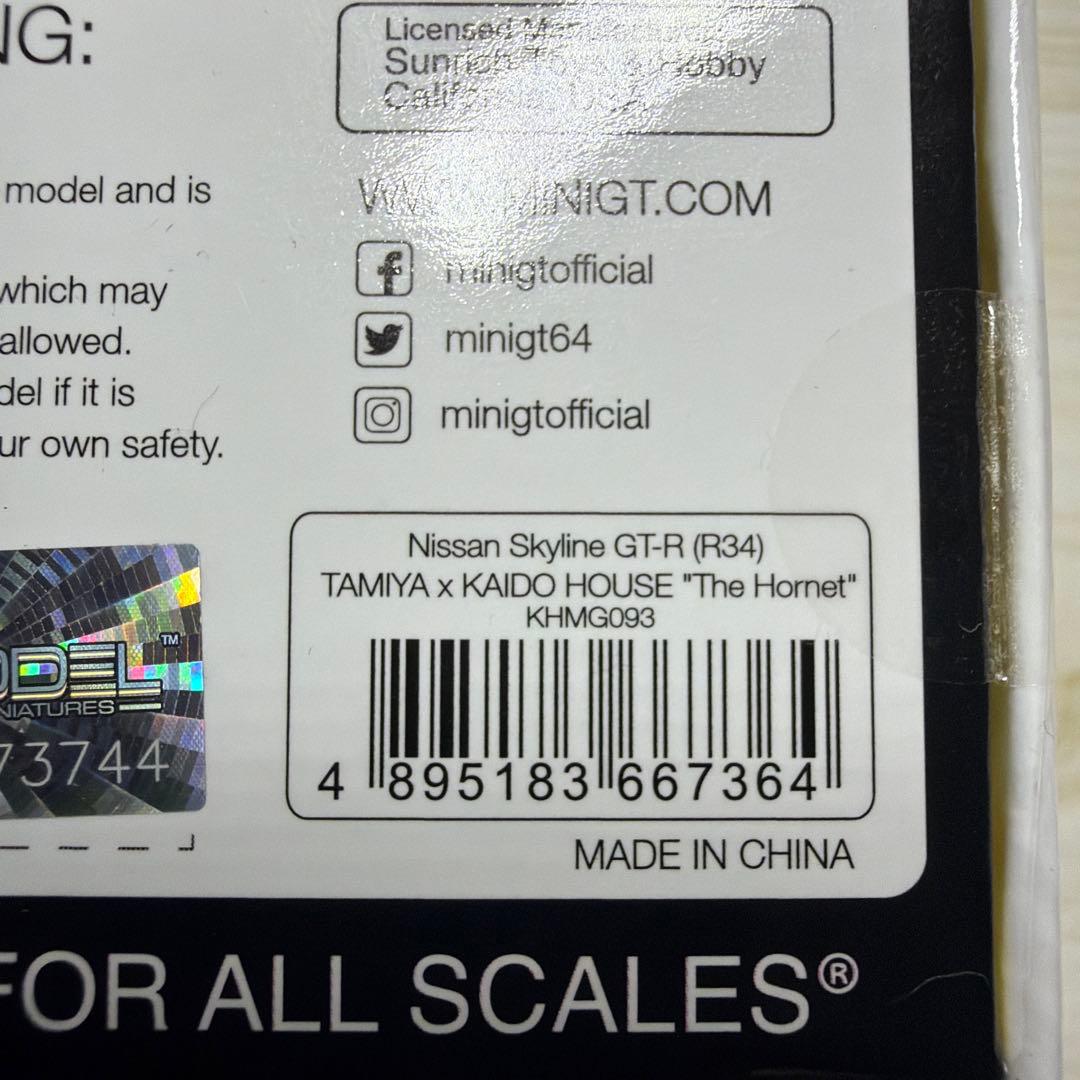 KAIDO HOUSE Skyline （R34) The Hornet