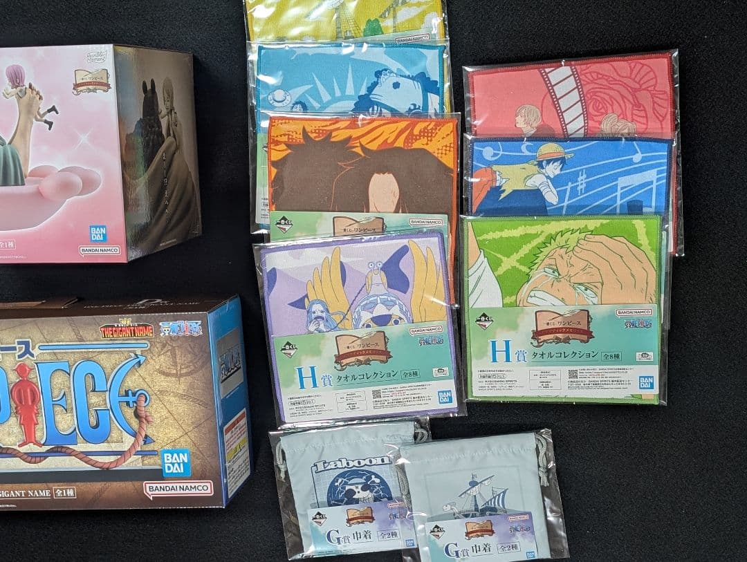 【新品未開封】一番くじ ワンピース 　THE GIGANT NAME　他まとめ売