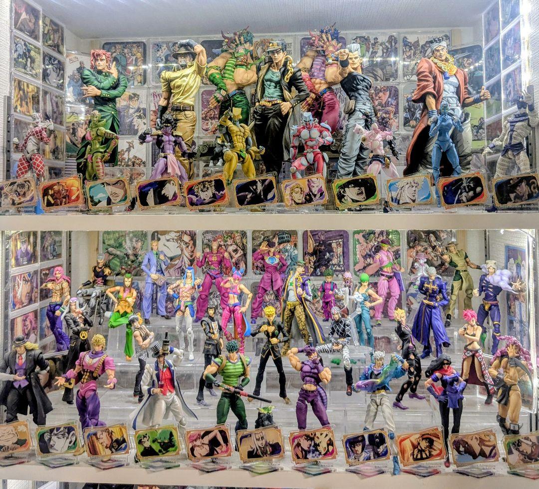 ジョジョの奇妙な冒険 フィギュア 一番くじ リペイント 超像可動