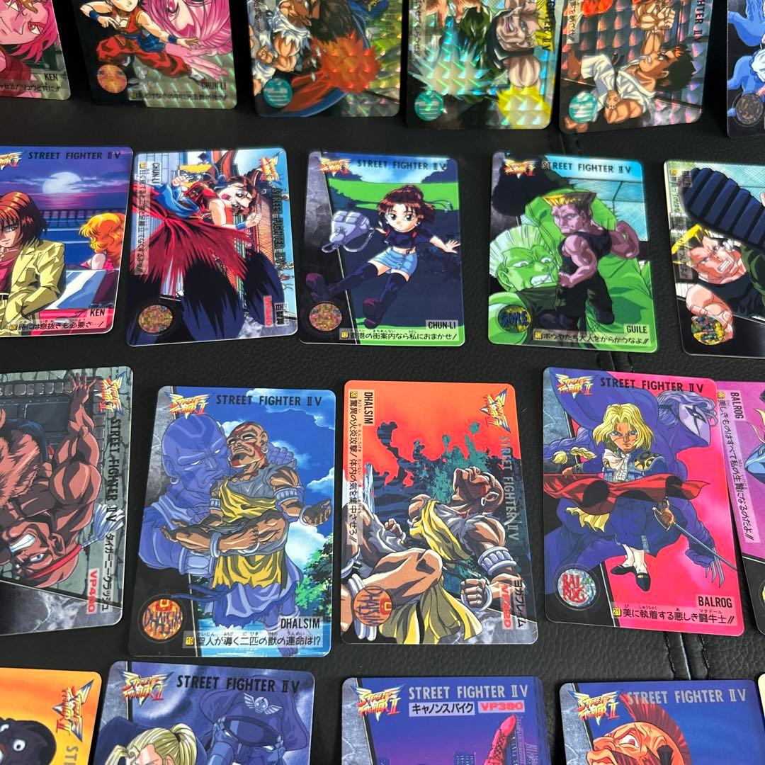 ストリートファイターⅡ V 1995 全42種　カード