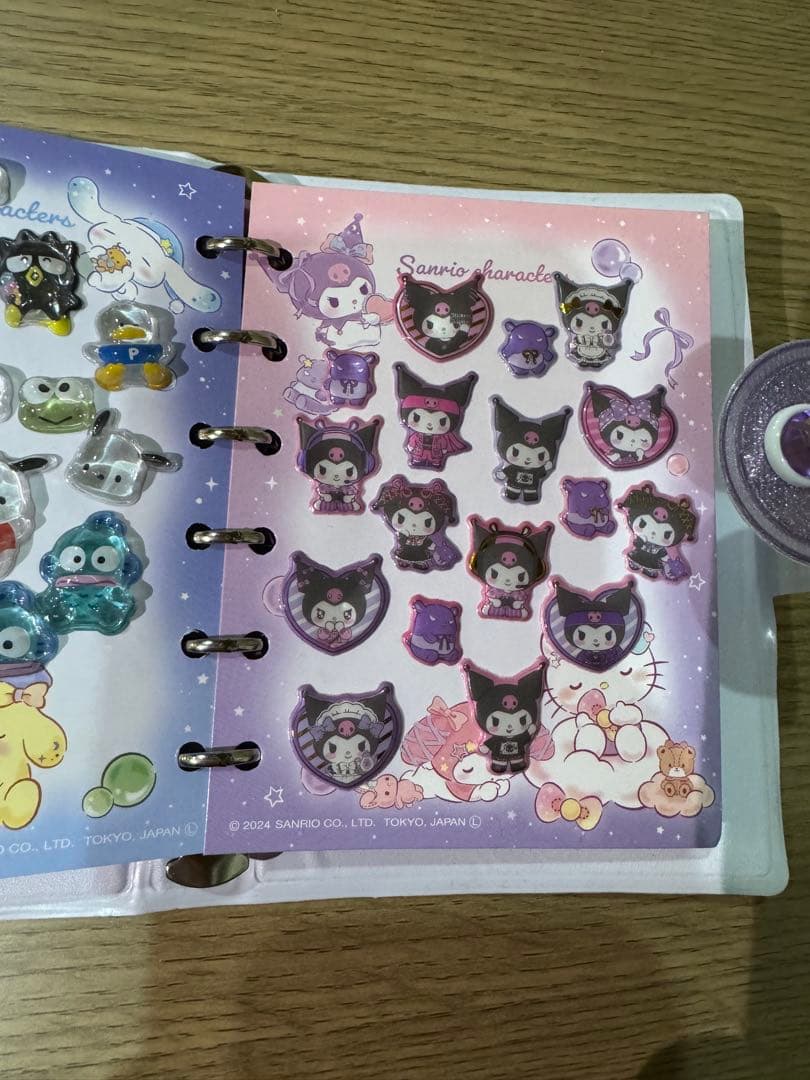 ボンボンドロップシール　シール帳セット