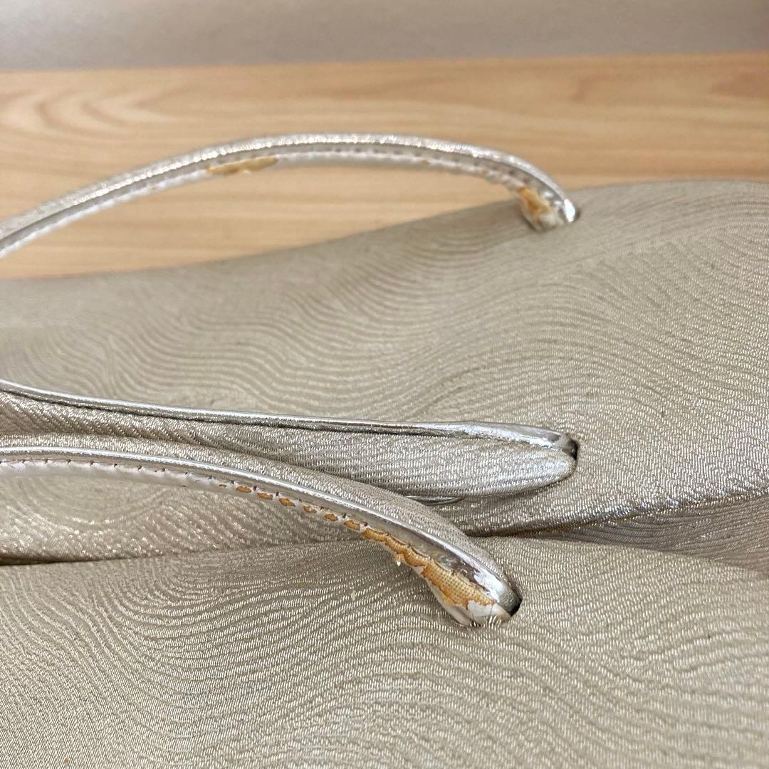 礼装　和装バッグ草履セット　金銀糸　結婚式　入学式　成人式