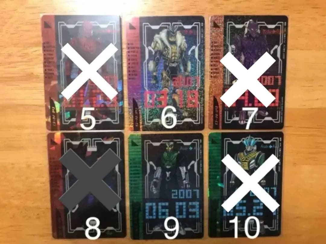 バラ売り可 仮面ライダー電王 ライディングカード チケット カードダス版