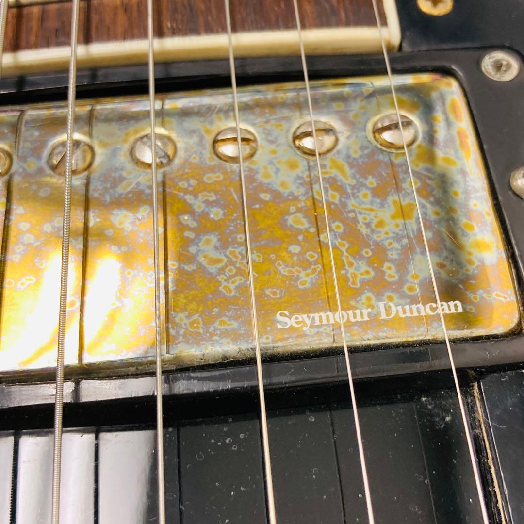 Burny レスポールカスタムタイプ Saymour Duncan搭載！