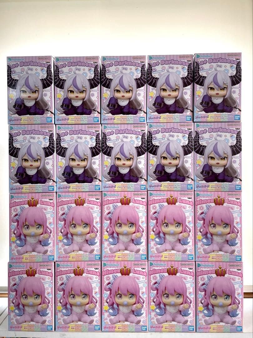 ホロライブ ホロベイビーズ ラプラス・ダークネス 姫森ルーナ　フィギュア