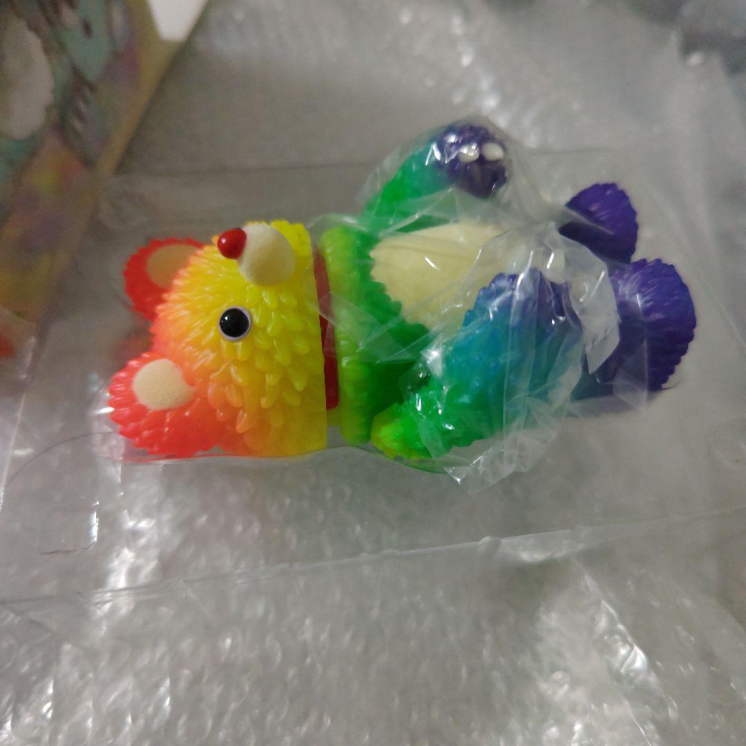 インスティンクトイ　Muckey　フィギュア　ソフビ　レインボー