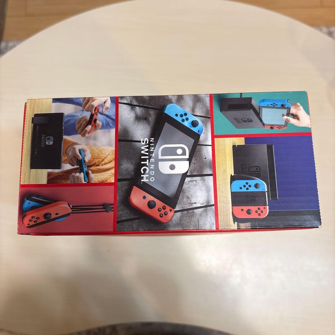 【美品】Nintendo Switch本体 SDカード、Joy-Conカバー付き