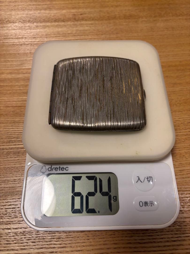 尚美堂 銀製 煙草入れ 煙草ケース シガレットケース　アンティーク　骨董