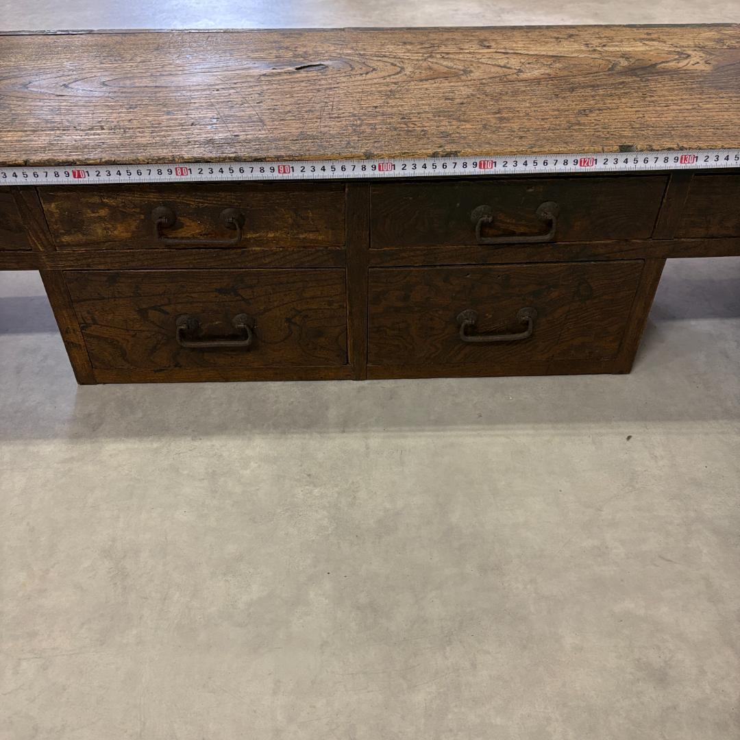 古い木製文机 ｜和家具・古道具・ローボード